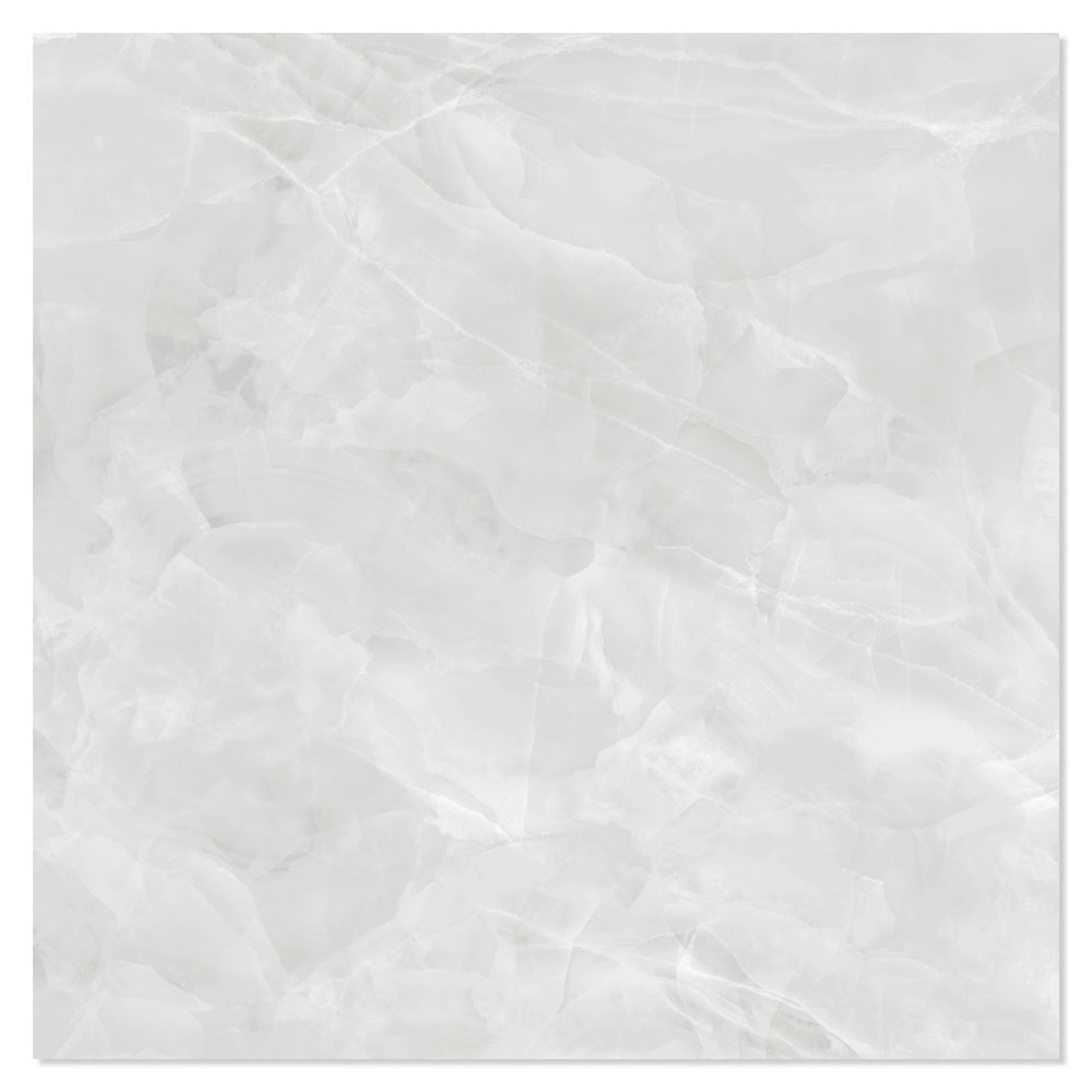 Marmor Gulvflis Poyotello Lys Grå Polert 90x90 cm